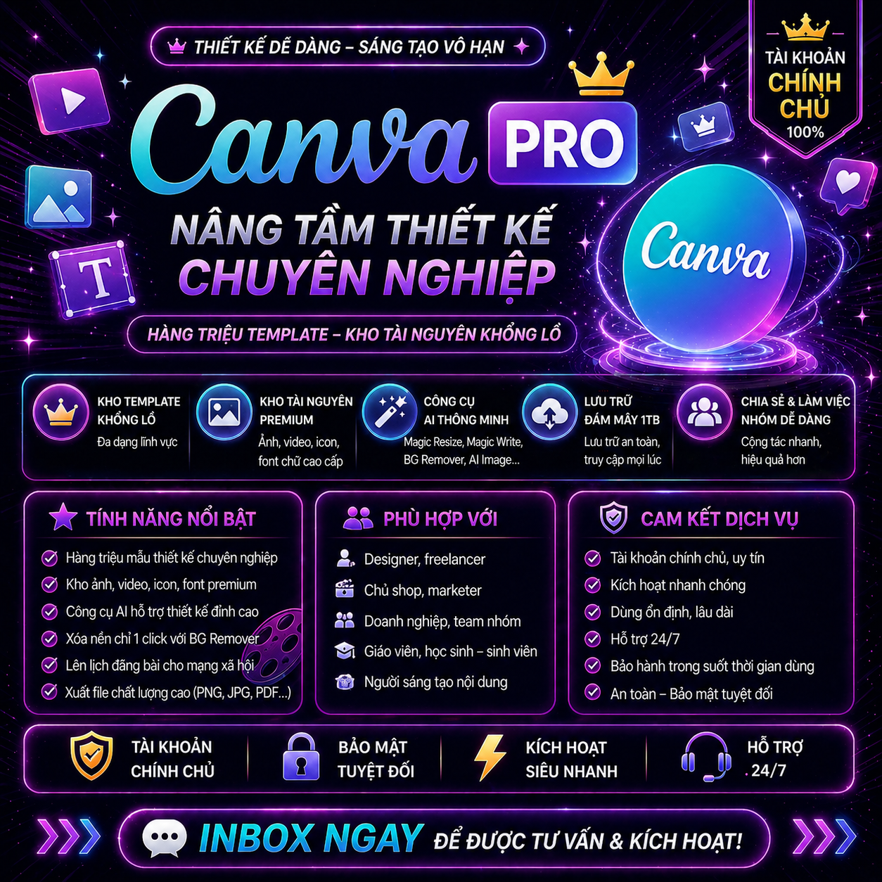 Tài Khoản Premium